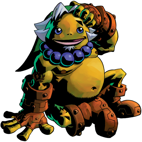Goron Link - Legend Of Zelda Majora's Mask Goron Link (599x599), Png Download