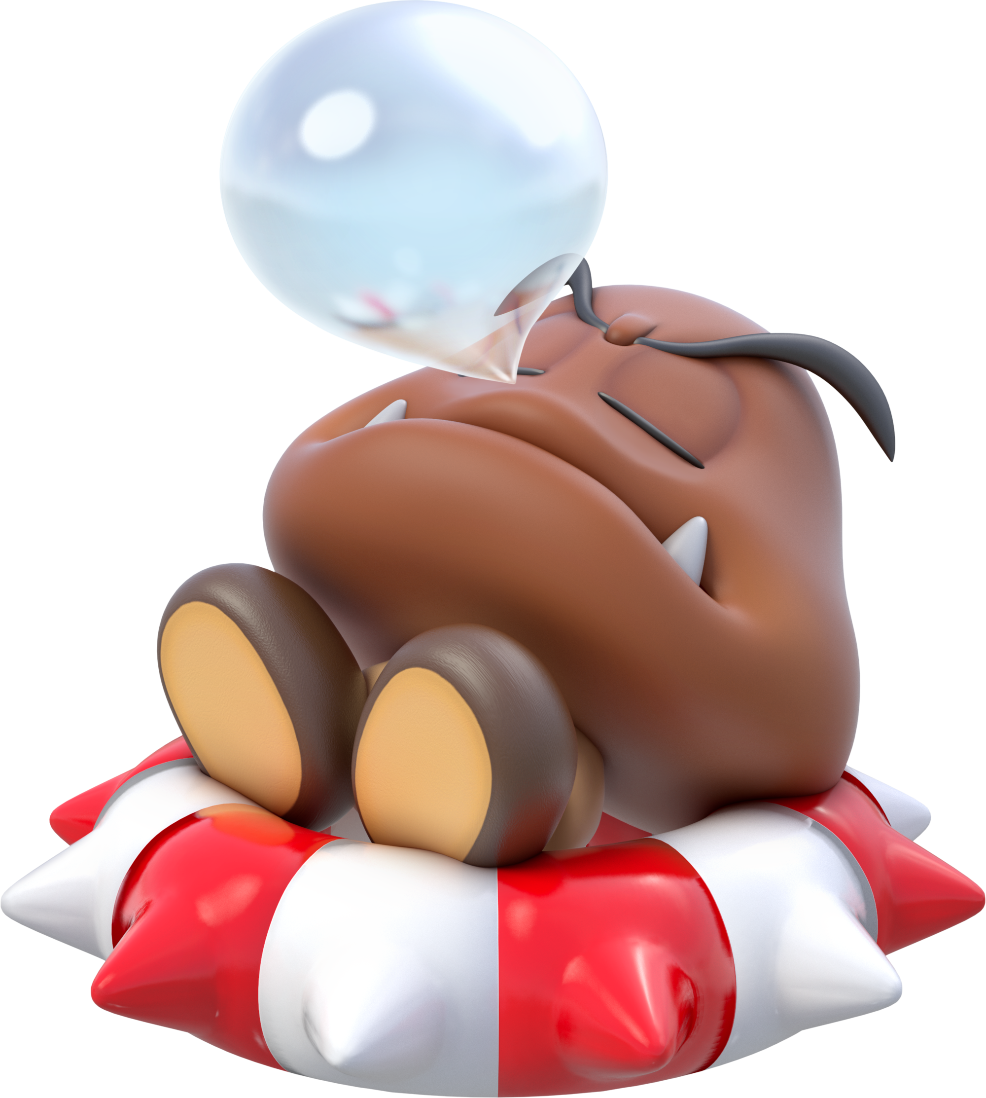 Goomba Artwork - Super Mario 3d World Goomba (2000x2226), Png Download