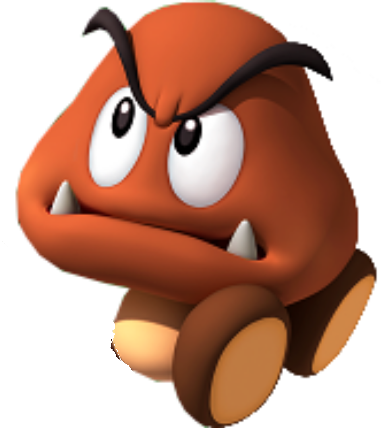 Goomba What Is - Goomba Png (1385x1488), Png Download
