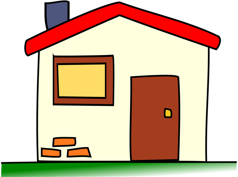 Pin By I T On Illustrations - Haus Clip Art (800x596), Png Download