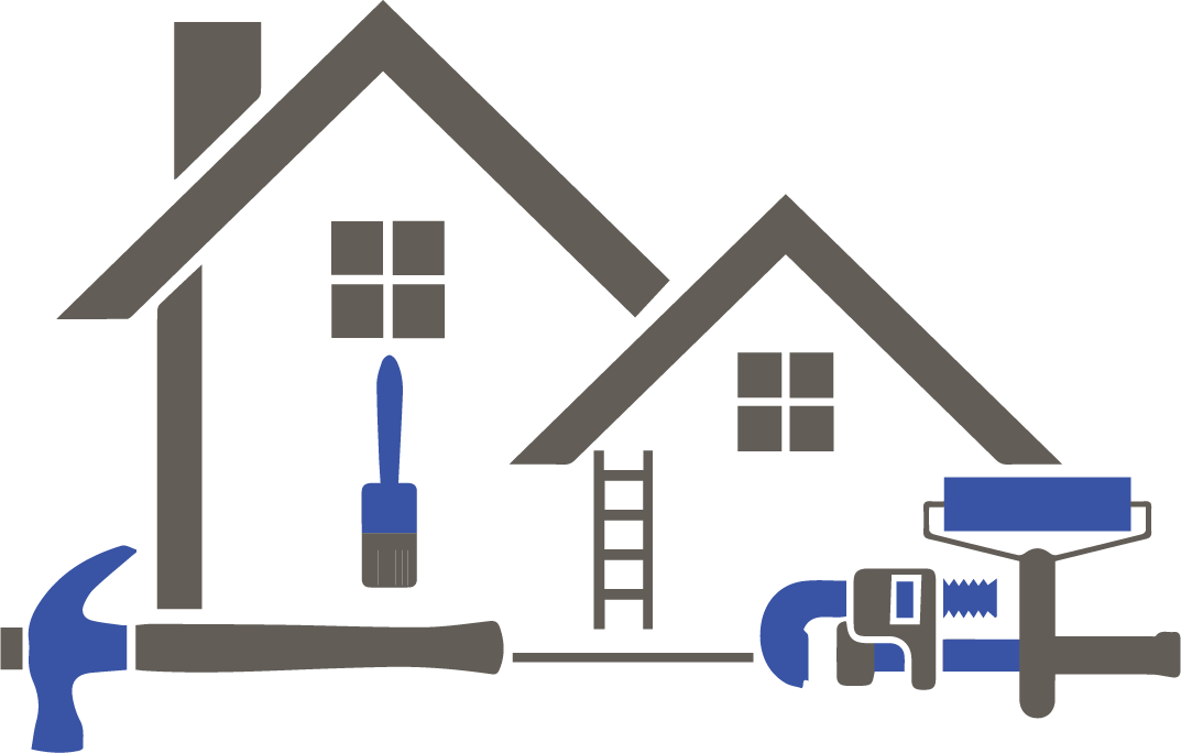 Vector Library Library Toilet Pencil And In Color Renovations - Home Improvement Clip Art (1073x684), Png Download