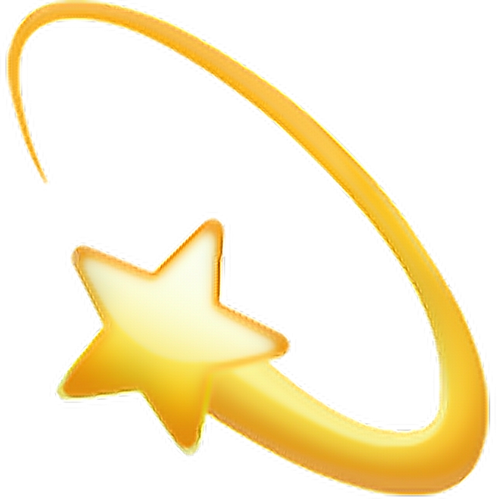 Star Iphone Emoji Png (1024x1024), Png Download