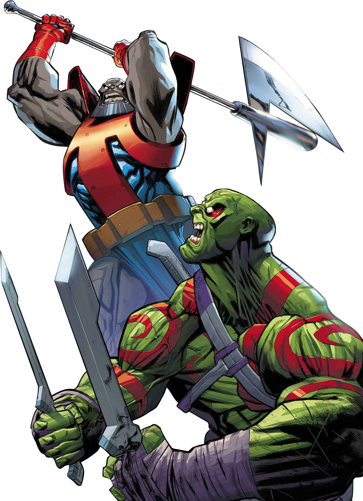 Drax The Destroyer - Marvel Comics Terrax (1404x1920), Png Download