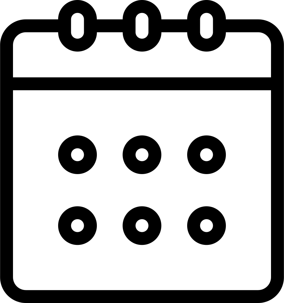 Calendar Icon Comments - Icon (918x980), Png Download