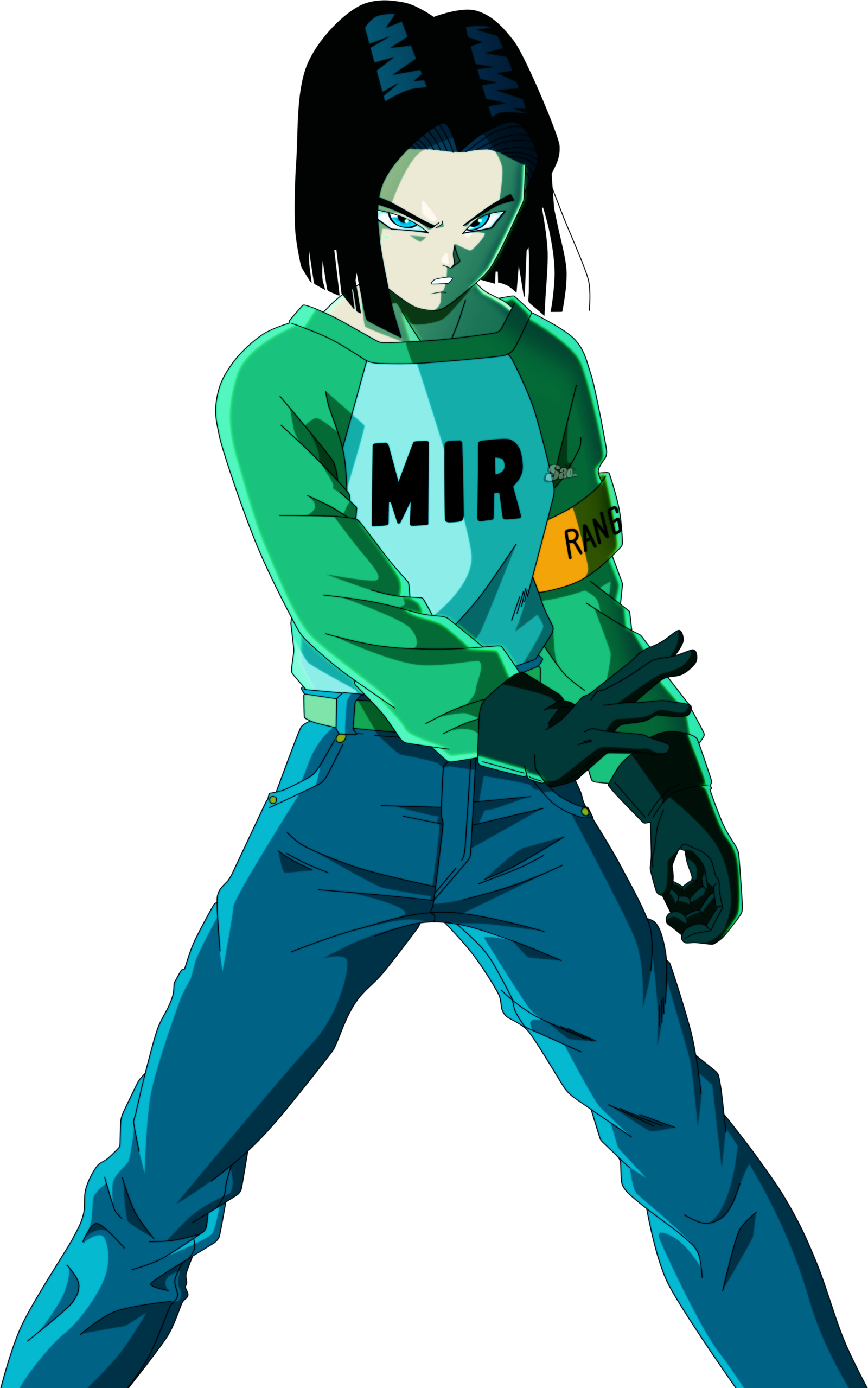 Android - Android 17 Super (1600x2558), Png Download