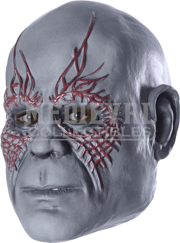 Kids Drax The Destroyer Mask - Guardians Of The Galaxy - Kids Drax The Destroyer Mask (850x850), Png Download