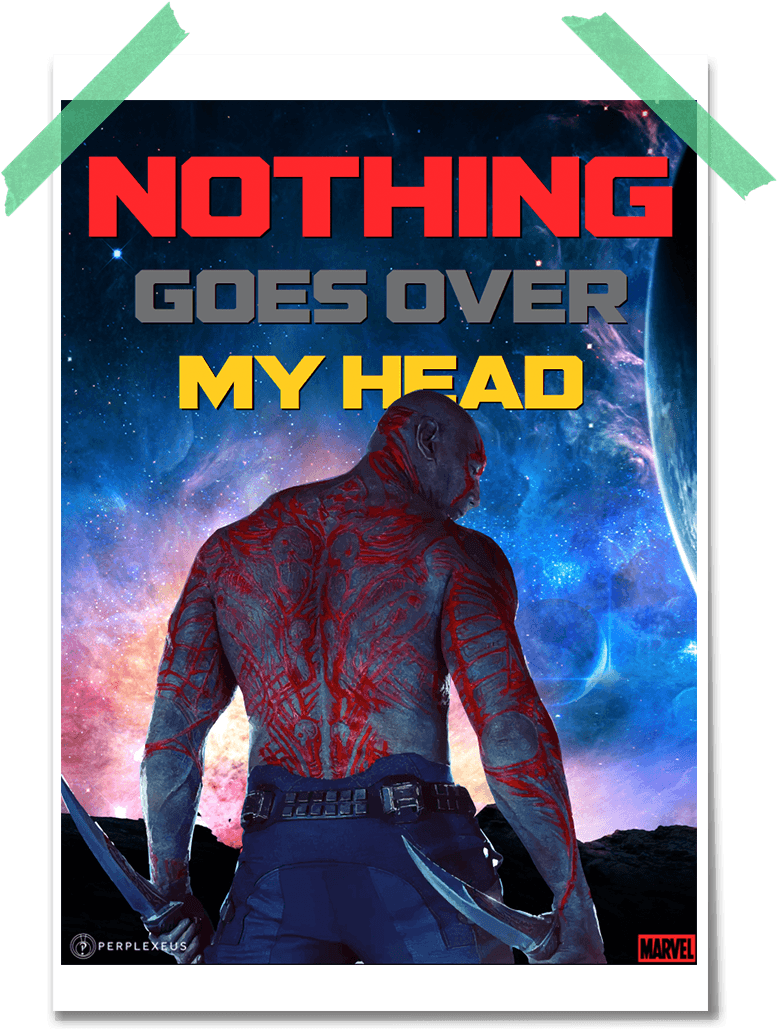 Marvel Cinematic Universe Guardinas Of The Galaxy Drax - Marvel Comics (1080x1080), Png Download