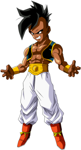 Image Result For Uub - U Dragon Ball Gt (268x499), Png Download