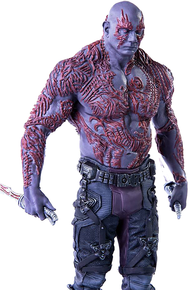 Estátua Drax Guardiões Da Galaxia Art Scale 1/10 Iron - Drax The Destroyer (686x960), Png Download