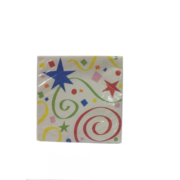 Party Streamers Lunch Nap - Motif (600x600), Png Download