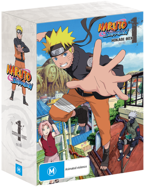 Naruto Shippuden Hokage : Box 1 : Eps 1-100 (516x724), Png Download