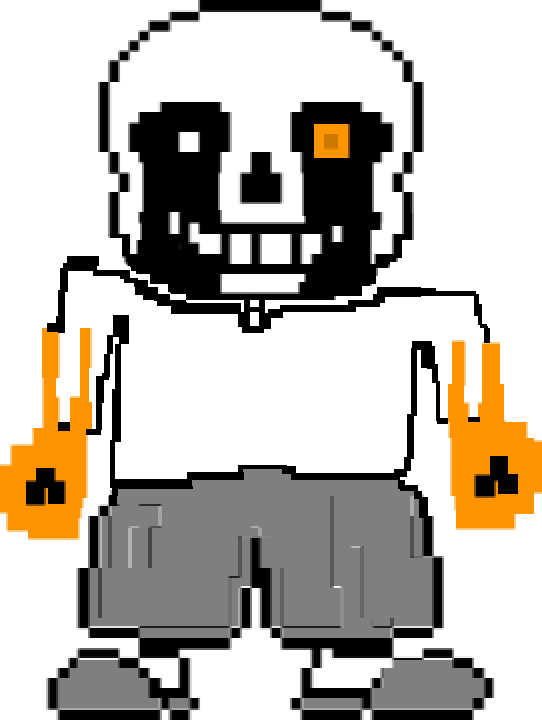 Ultratale Sans Sprite By Mcdeviantart - Ultra Tale Sans Sprite Sheet (542x720), Png Download