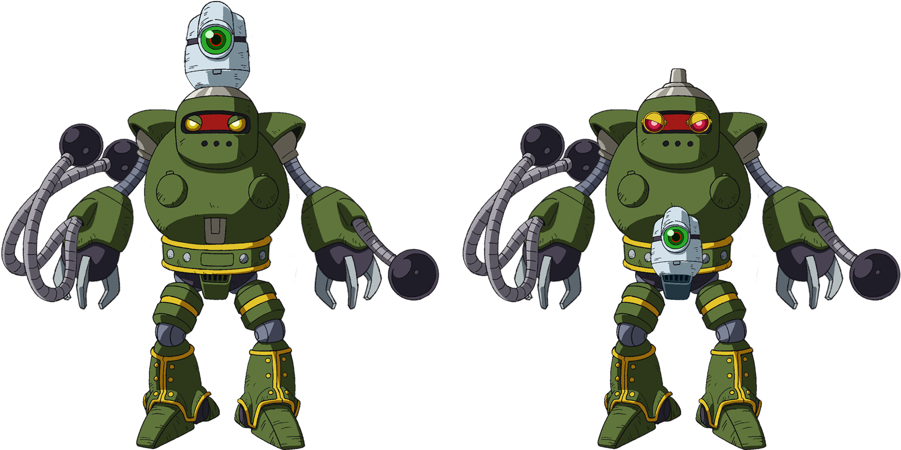 This Is Probably Dbs' Parody Of Mecha Anime Shows, - Dragon Ball Super Universe 3 Fusion (1926x976), Png Download