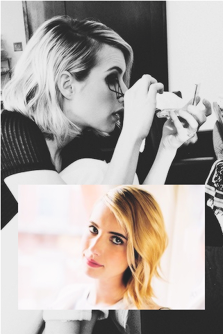 Emma Roberts Wallpaper Containing A Portrait Called - Girl (500x480), Png Download
