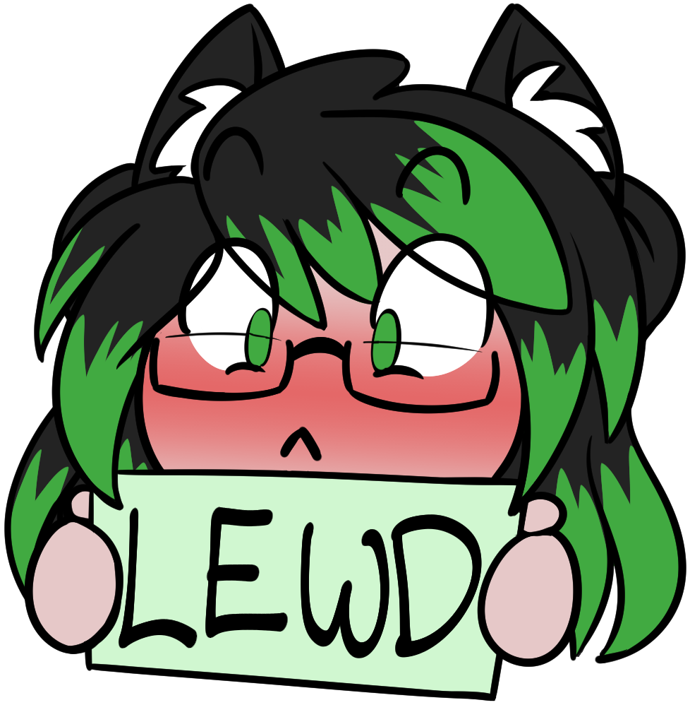 Lewd - Cartoon (1000x1000), Png Download