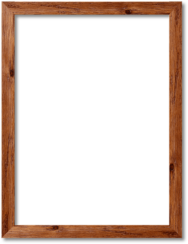 38mm Brushed Bronze Frame - Golden Brown Photo Frame (640x822), Png Download