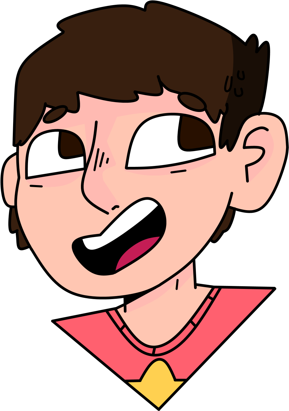 Aaron Started Hardcore To Have Some Content Being Uploaded - Cartoon (1080x2000), Png Download