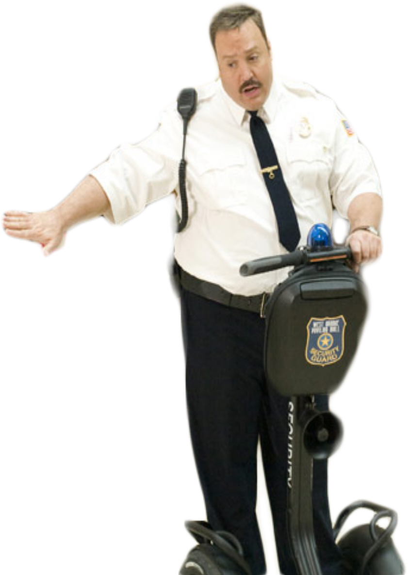 Paulblart - Kevin James Signed 8x10 Photo W/coa Mall Cop Dilemma (841x1186), Png Download