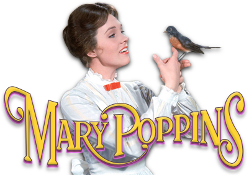 Mary Poppins Image - Mary Poppins Movie Logo (1000x562), Png Download