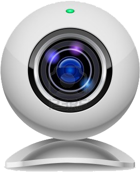 How To Use Webcam As Spy Camera - Circle Webcam Stream (400x400), Png Download