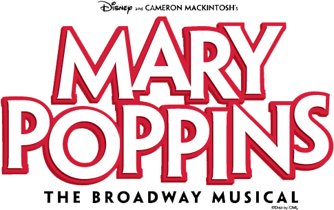 "mary Poppins" Is One Event - Mary Poppins Jr Logo (558x400), Png Download
