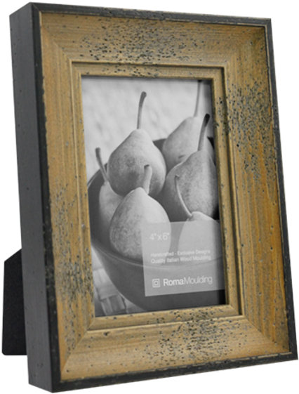 Rustic Natural Photo Frame - Picture Frame (468x600), Png Download