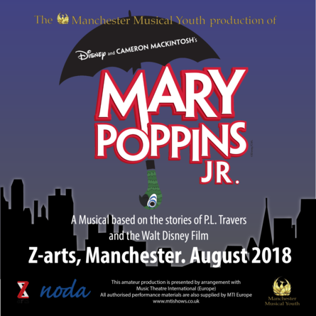 Mary Poppins Jr - Mary Poppins Tee Shirt Designs (445x445), Png Download