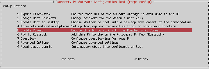 [raspi-config] - Raspberry Pi 3 Raspi Config Camera (719x237), Png Download