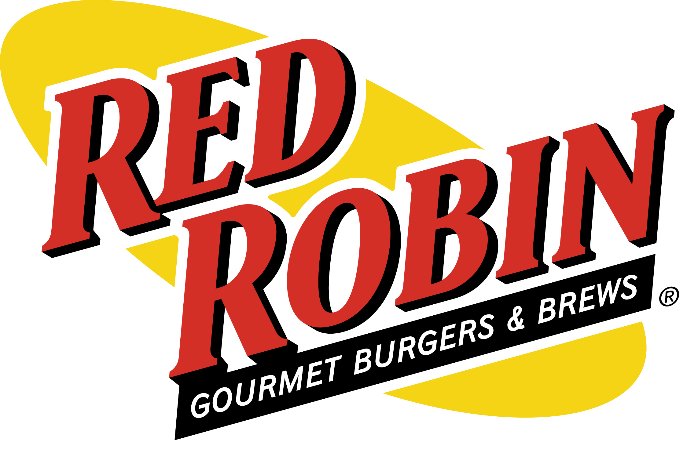 Rr Burgersbrews Spotlight - Red Robin Logo 2015 (2248x1484), Png Download