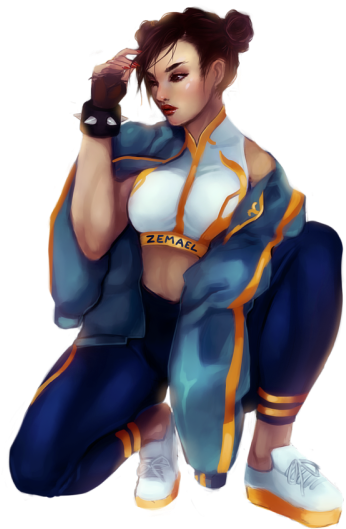 Chun Li Vs Vega (391x600), Png Download