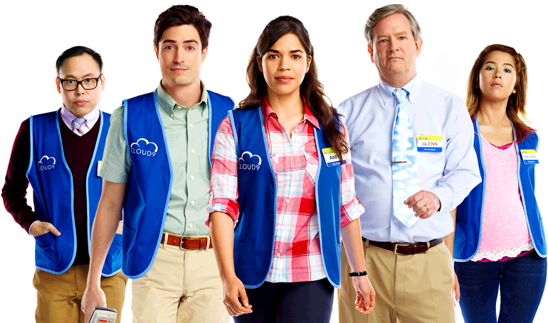 Superstore Cast - Superstore Tv Show (960x500), Png Download