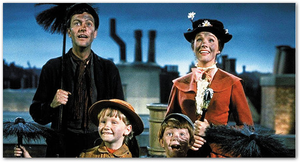 Mary Poppins The Jungle Book (640x360), Png Download