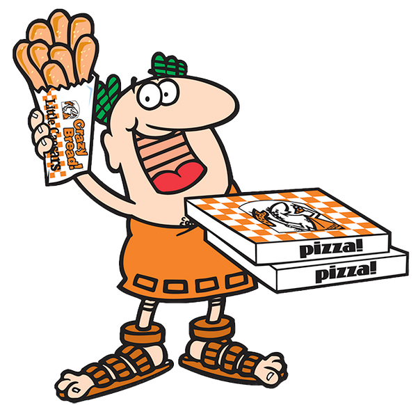 Photo Taken At Little Caesars Pizza By Yext Y - Little Caesar Pizza Guy (600x600), Png Download