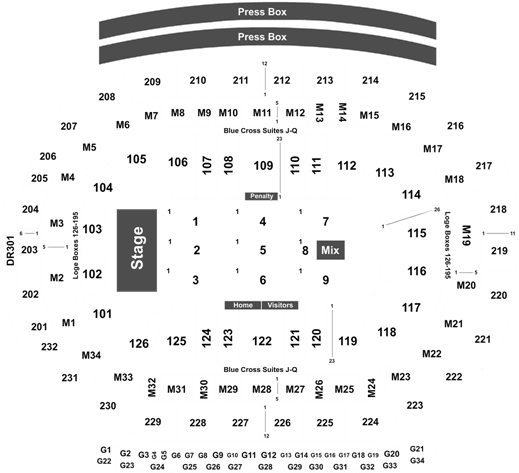Little Caesars Arena Panic At The Disco (525x525), Png Download