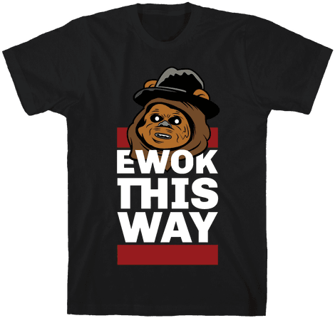 Ewok This Way Mens T-shirt - Crystals T Shirt (484x484), Png Download