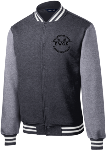 Ewok Original Sport-tek Fleece Letterman Jacket - Golden State Warriors 2015 Nba Finals Champions Varsity (480x480), Png Download