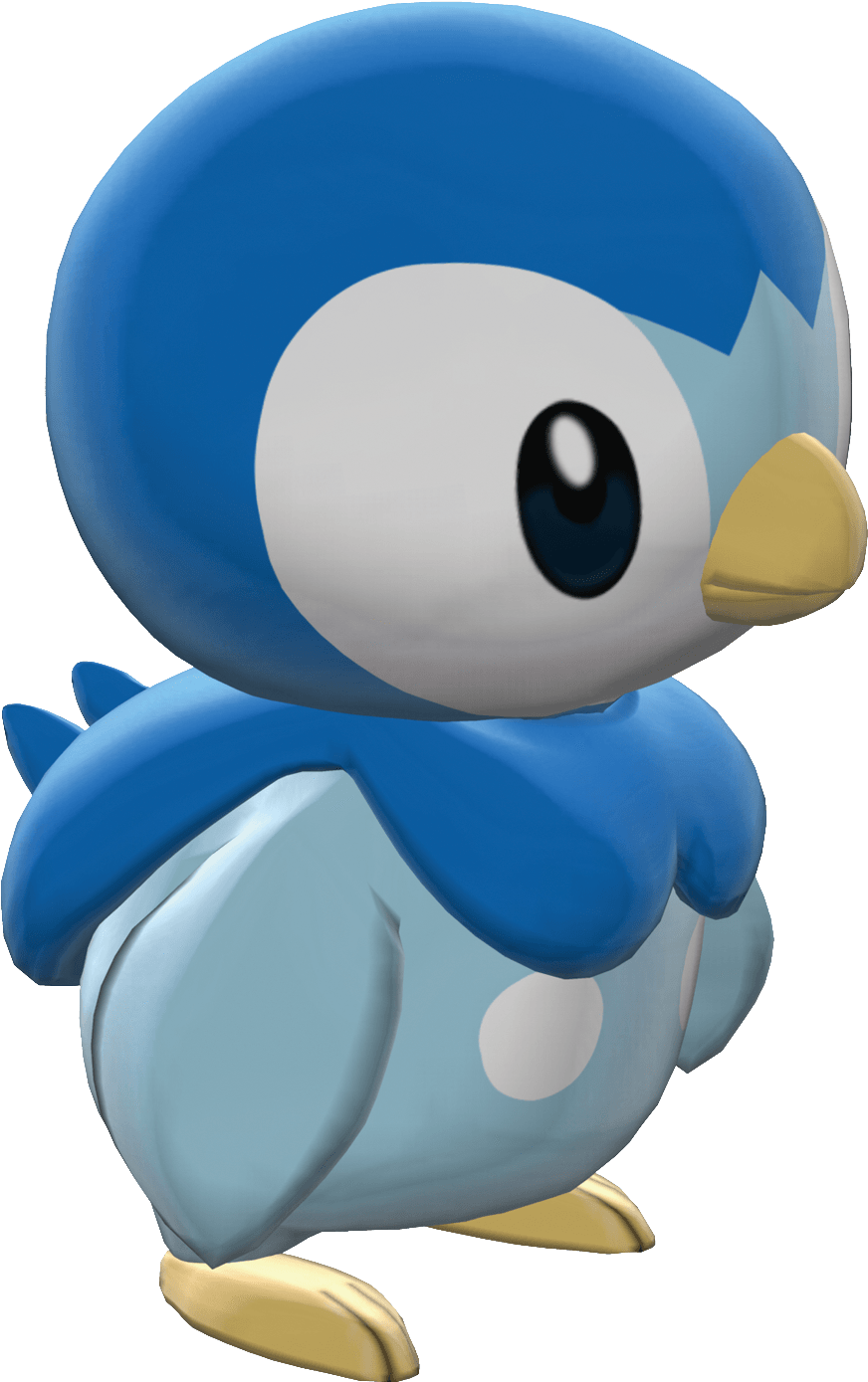 Piplup Sideview Pokemon - Piplup (1728x1440), Png Download