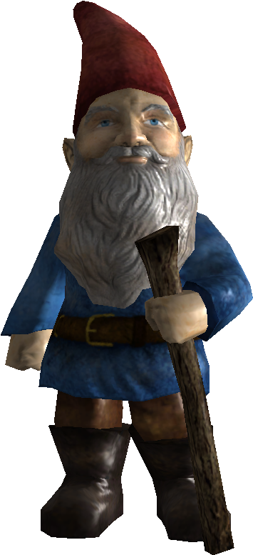 Intact Garden Gnome - Garden Gnome Png (561x797), Png Download