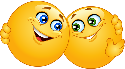 Hugging Emoticons [преобразованный] - Rule 1 Remember The Human (500x276), Png Download