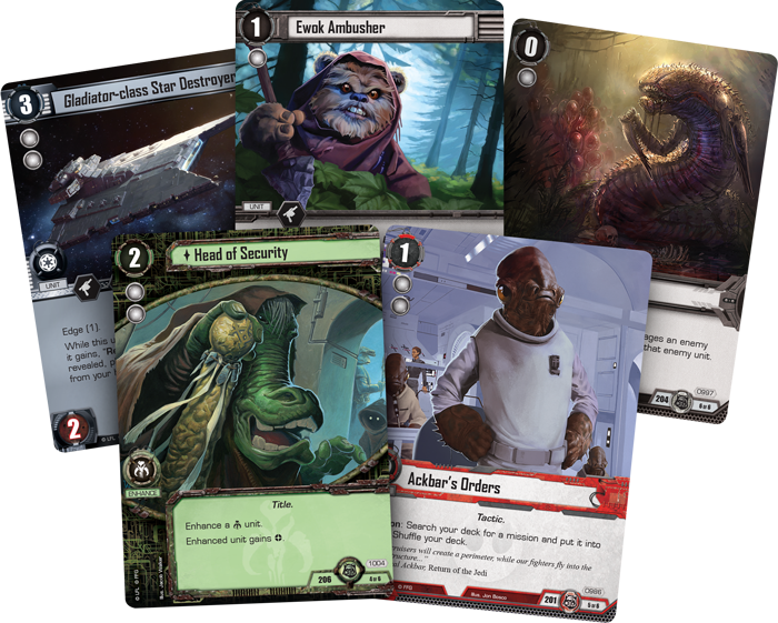 Swc27 Cardfan - Star Wars Lcg: Solo's Command Force Pack (700x561), Png Download