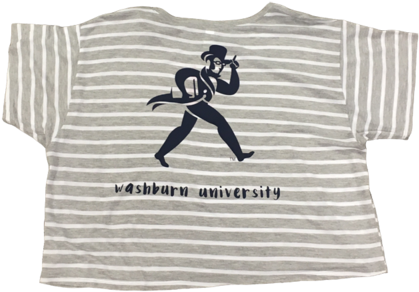 Washburn University Bella Baseball Tee Shirt - Washburn University (480x360), Png Download