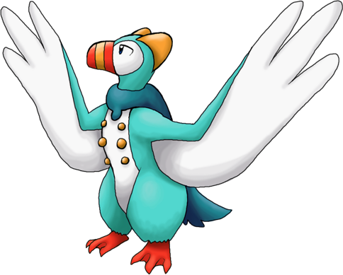 Piplup (484x389), Png Download