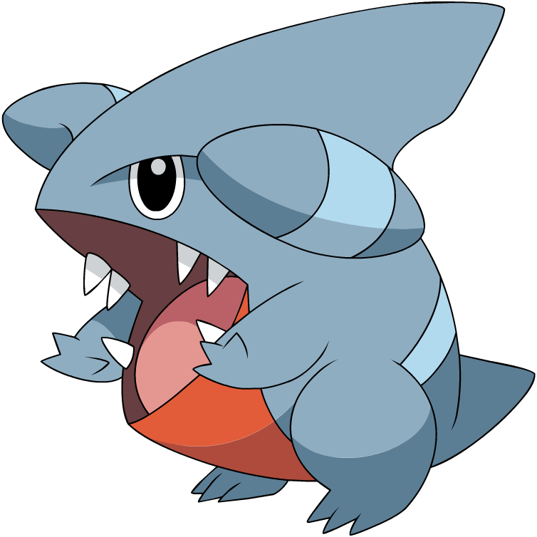 Pokémon Wiki - Pokemon Gible (754x754), Png Download