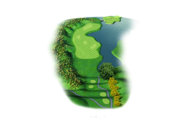 Le Golf National Hole 15 Le Juge 2018 Ryder Cup - Le Golf National (610x410), Png Download