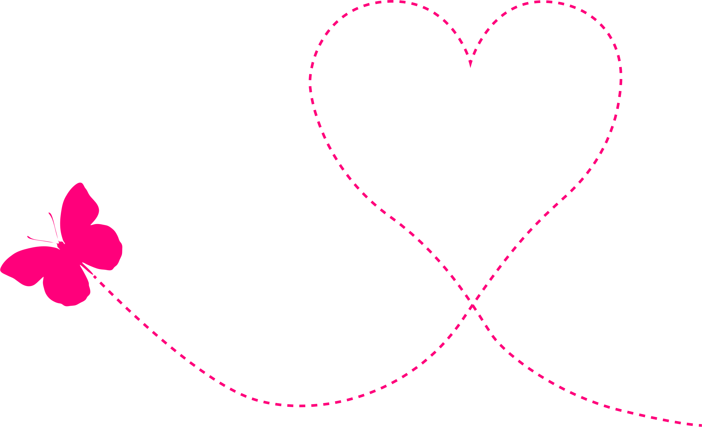 Heart Heart Butterfly Clipart Full Size Png Download Seekpng