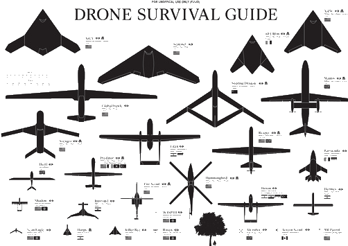 Hinweisgeber - Drone Survival Guide (640x360), Png Download