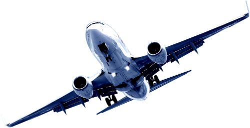 Transparent Plane - X-plane 10 Global Flight Simulator (pc (500x257), Png Download