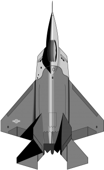 Commercial Use Us Air Force, Fighter, Jet, Plane Png - Missile (360x360), Png Download