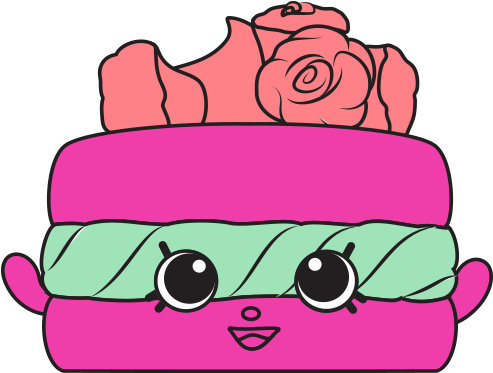 Clip Art Transparent Stock Shopkins Creamy A Common - Creamy Biscuit Shopkin (575x475), Png Download