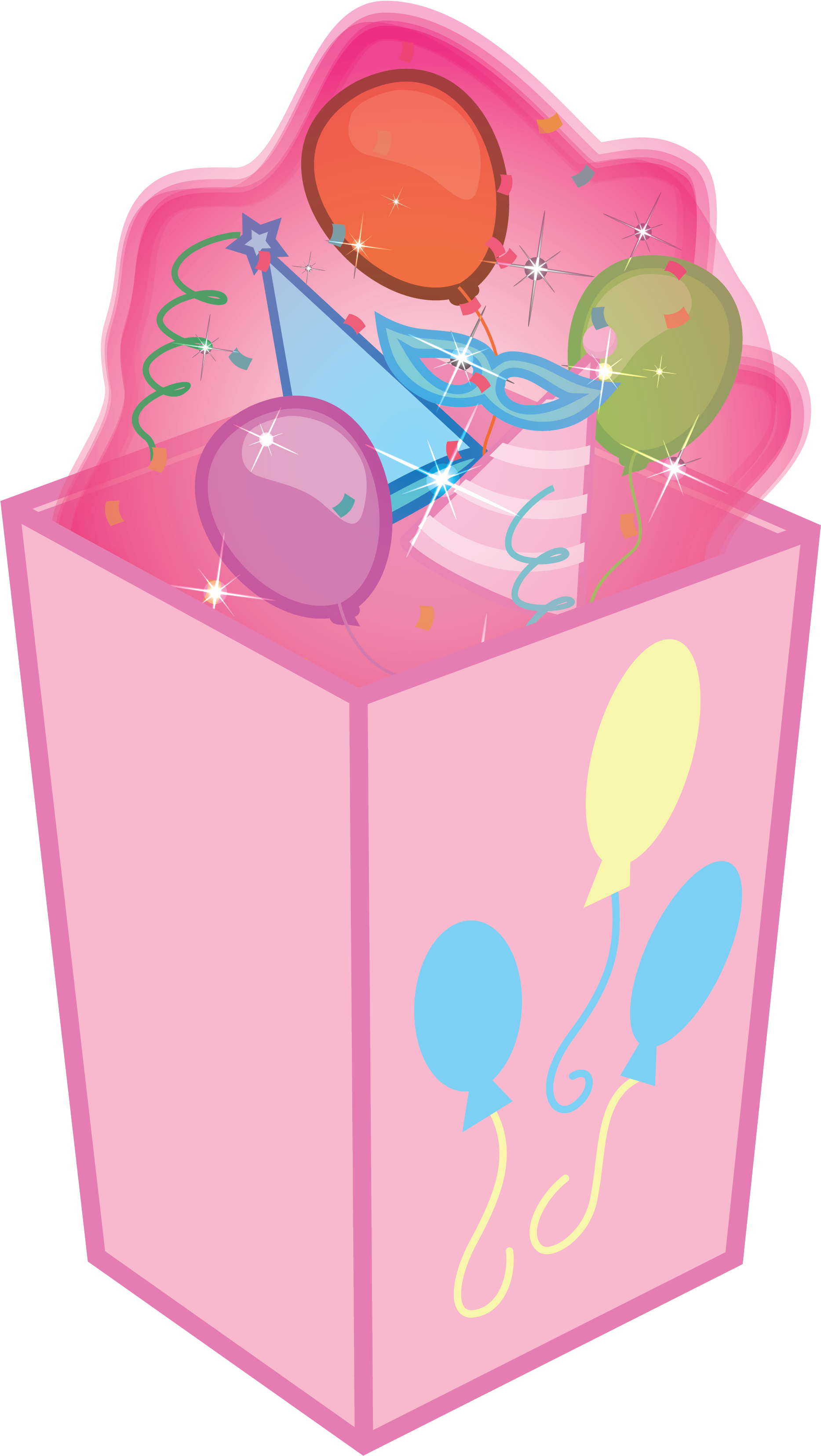 Pinkie Pie Bin (2813x3738), Png Download